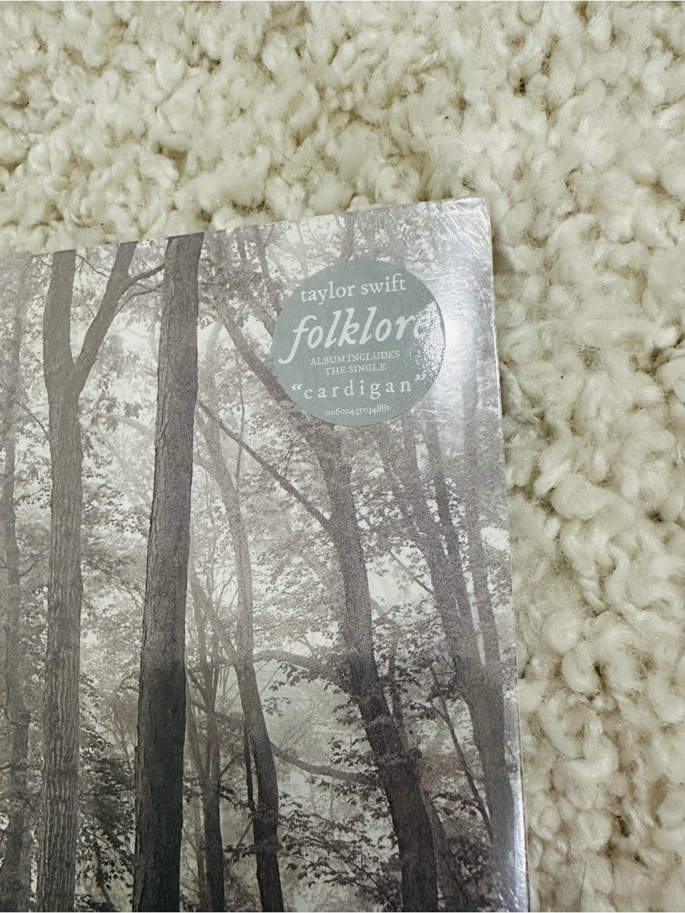 Taylor Swift Folklore Vinyl - w/ Cardigan single New - in plastic - Picture 2 of 5
